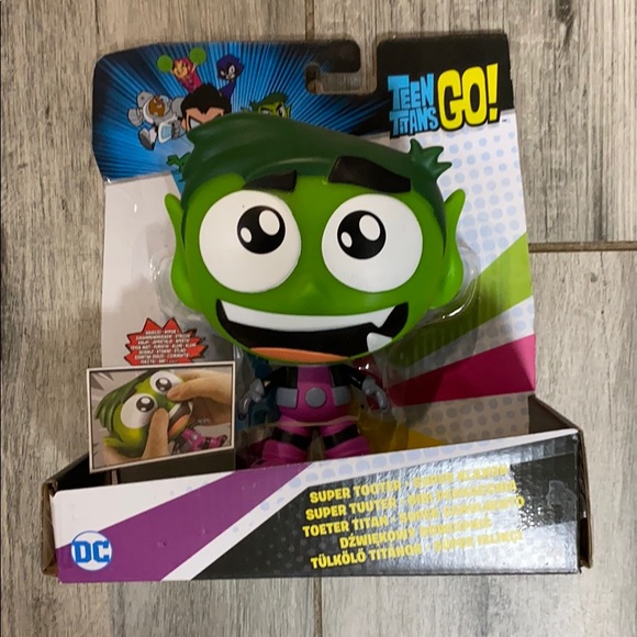 DC Comic Teen Titans Go! Super Tooters Beast Boy - Picture 6 of 12